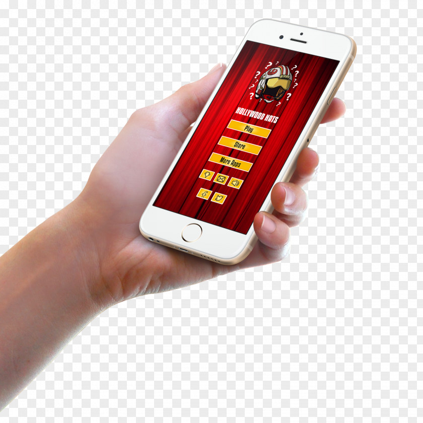 Mockup IPhone Handheld Devices PNG