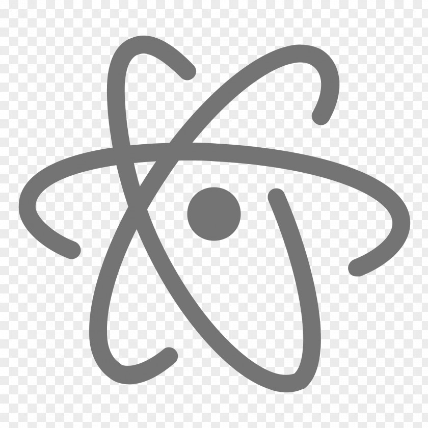 Atom Text Editor Icon Logo PNG