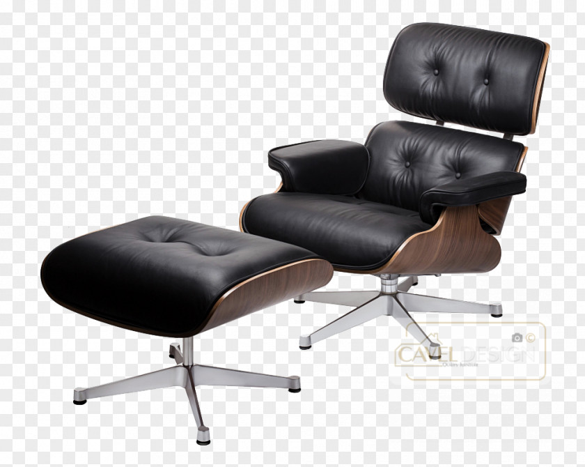 Chair Eames Lounge Charles And Ray Fauteuil Furniture PNG