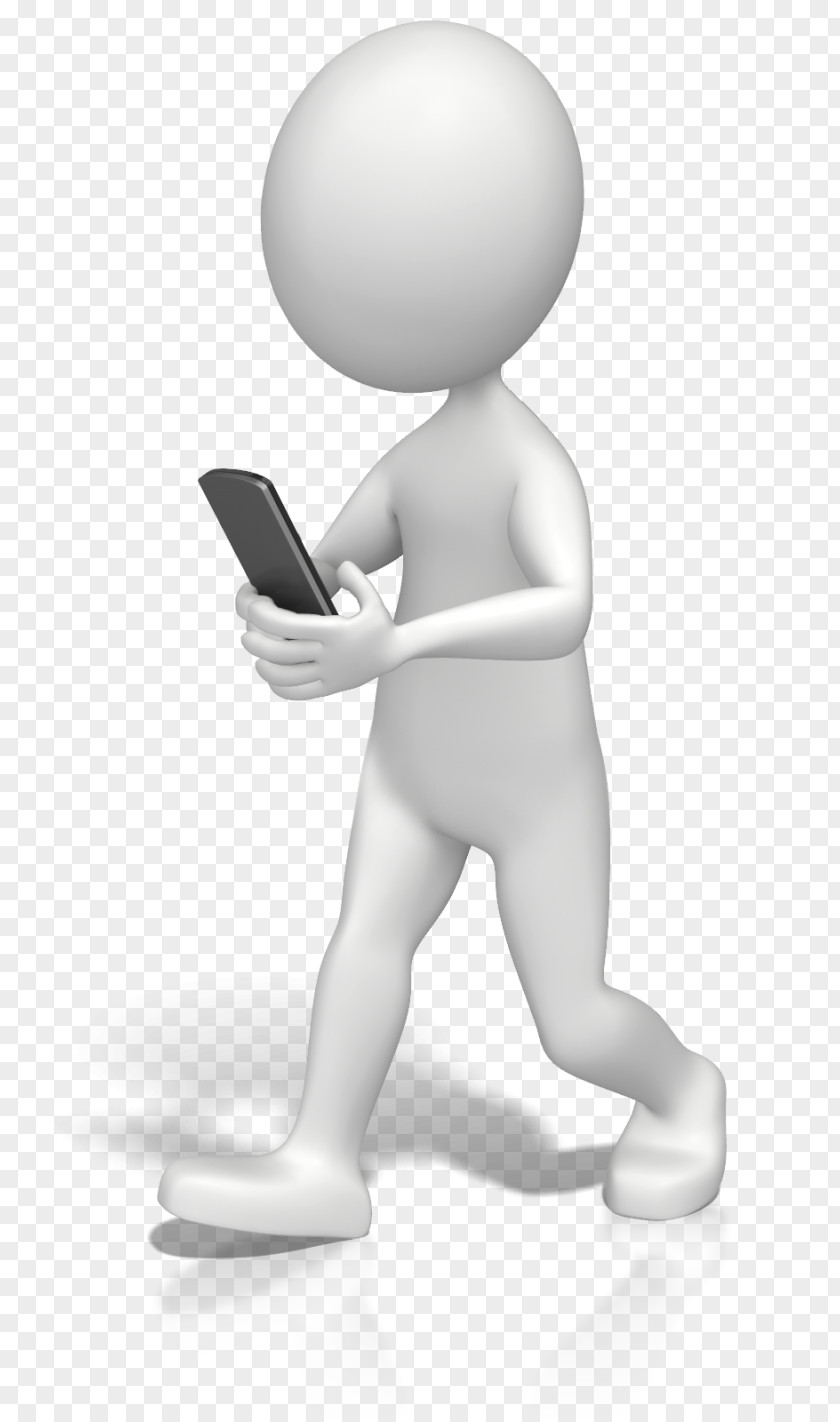 Competition IPhone Text Messaging Stick Figure Texting While Driving Animation PNG
