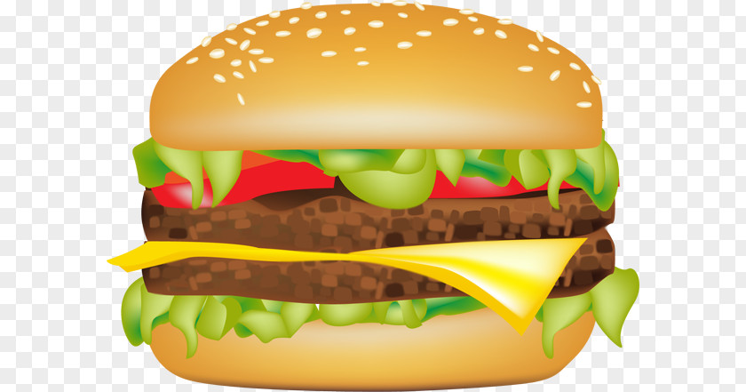 Hamburger Cliparts Transparent McDonald's Cheeseburger Big Mac Bacon PNG