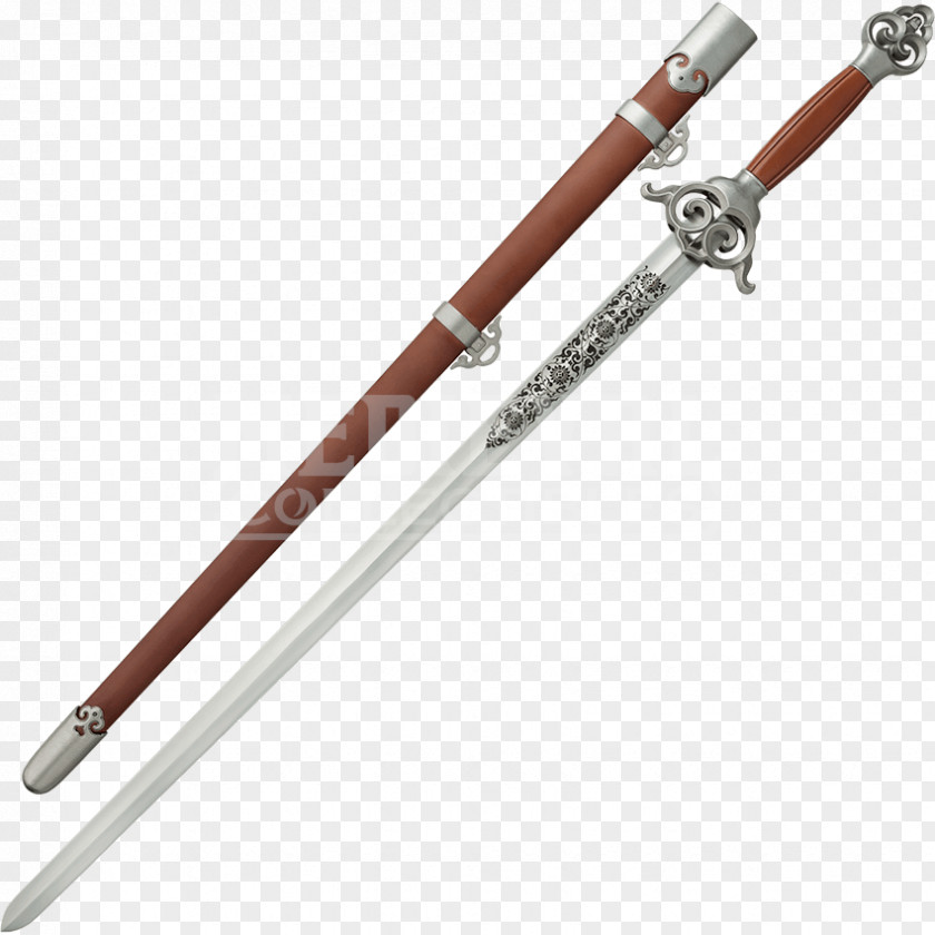 Military Weapons Sword Jian Chinese Martial Arts Dao Weapon PNG