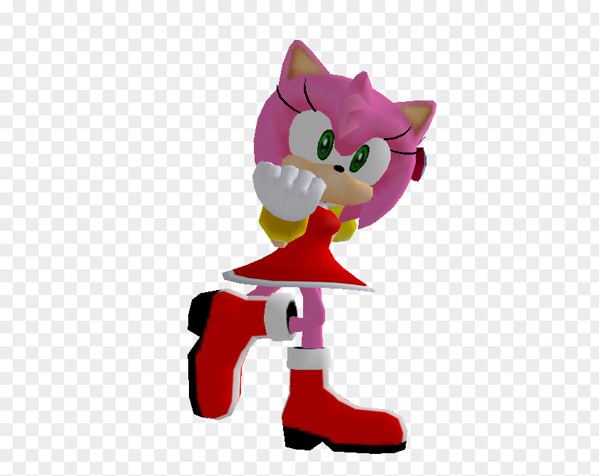 Amy Rose 3d Model Garry's Mod Mario Luigi Rayman PNG