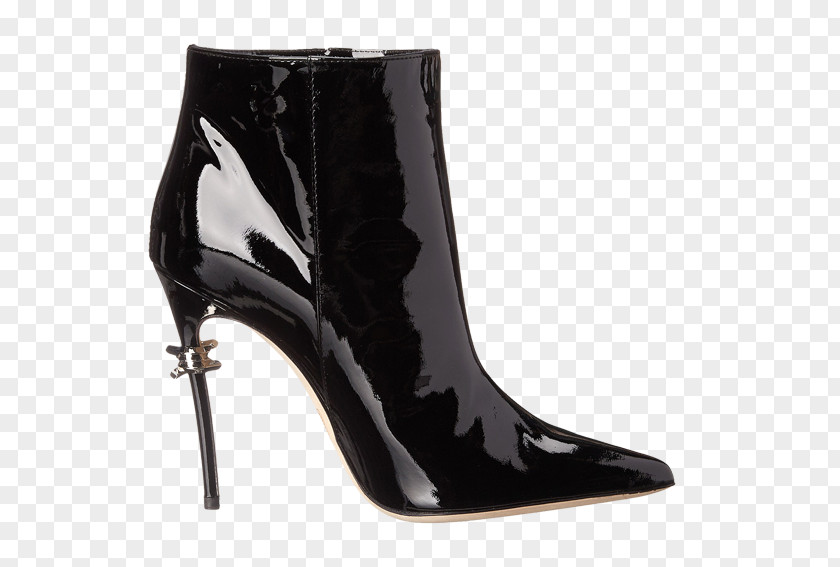 Patent Leather Boot High-heeled Shoe Suede PNG