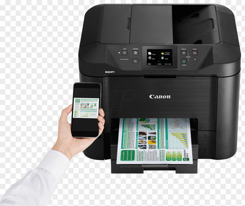 Printer Inkjet Printing Multi-function Canon MAXIFY MB5420 PNG