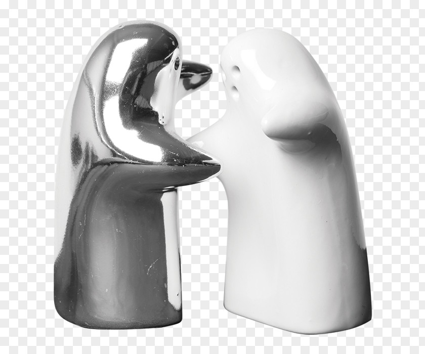 Salt And Pepper Shakers Ceramic Black Glass PNG