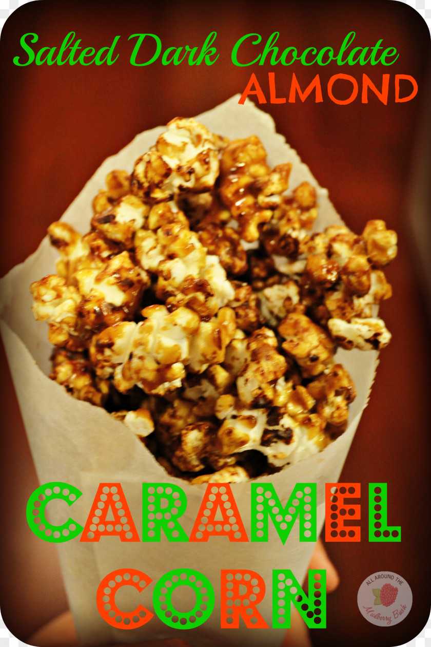 Almond Caramel Corn Kettle Popcorn Food PNG