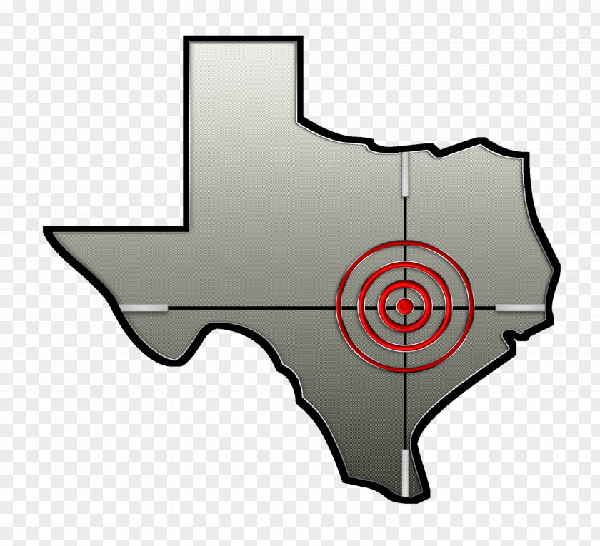 Consignee Crosshairs Texas Firearm Gun Shop Weapon Clip Art PNG