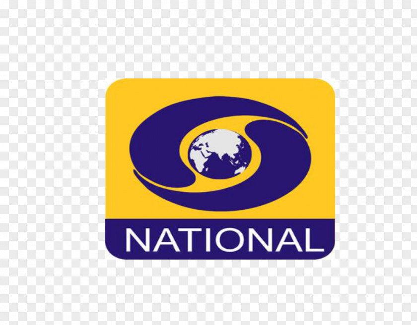 India DD National Doordarshan Television Channel PNG