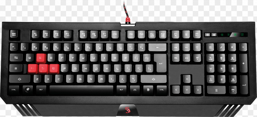 Keyboard Computer A4Tech Gaming Keypad USB Laptop PNG