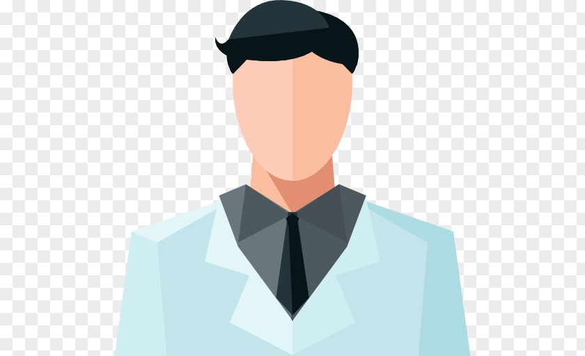 Man Wearing A Blue Shirt Physician Icon PNG