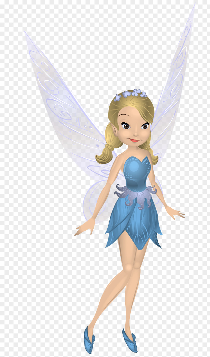 Pixie Hollow Fairy Figurine Angel M PNG