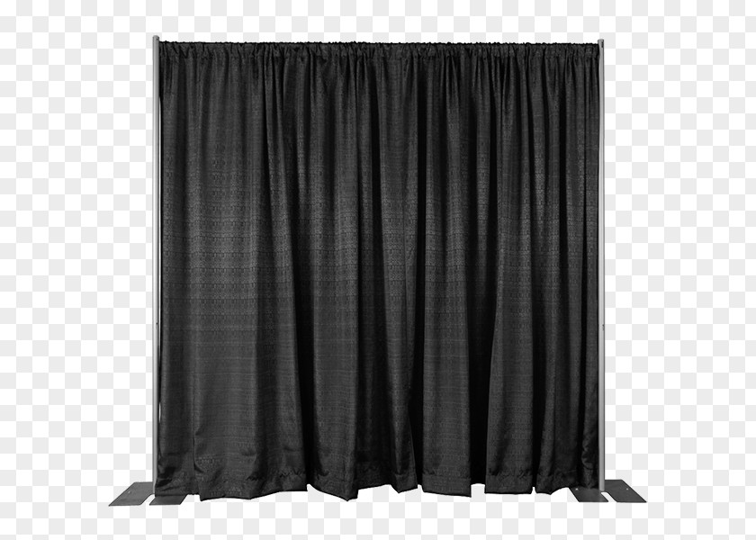Stretch Tents Pipe And Drape Curtain Drapery Window Treatment Velour PNG