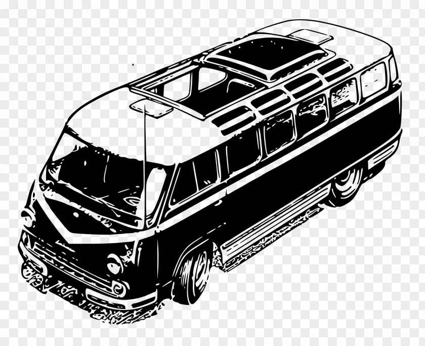 Trafic Car Minivan Bus PNG