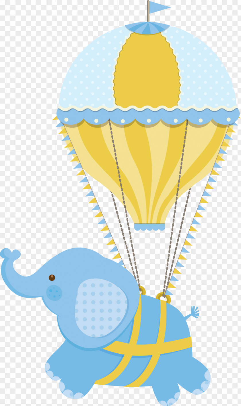 Baby Shower Elephant Mobile Infant Clip Art PNG