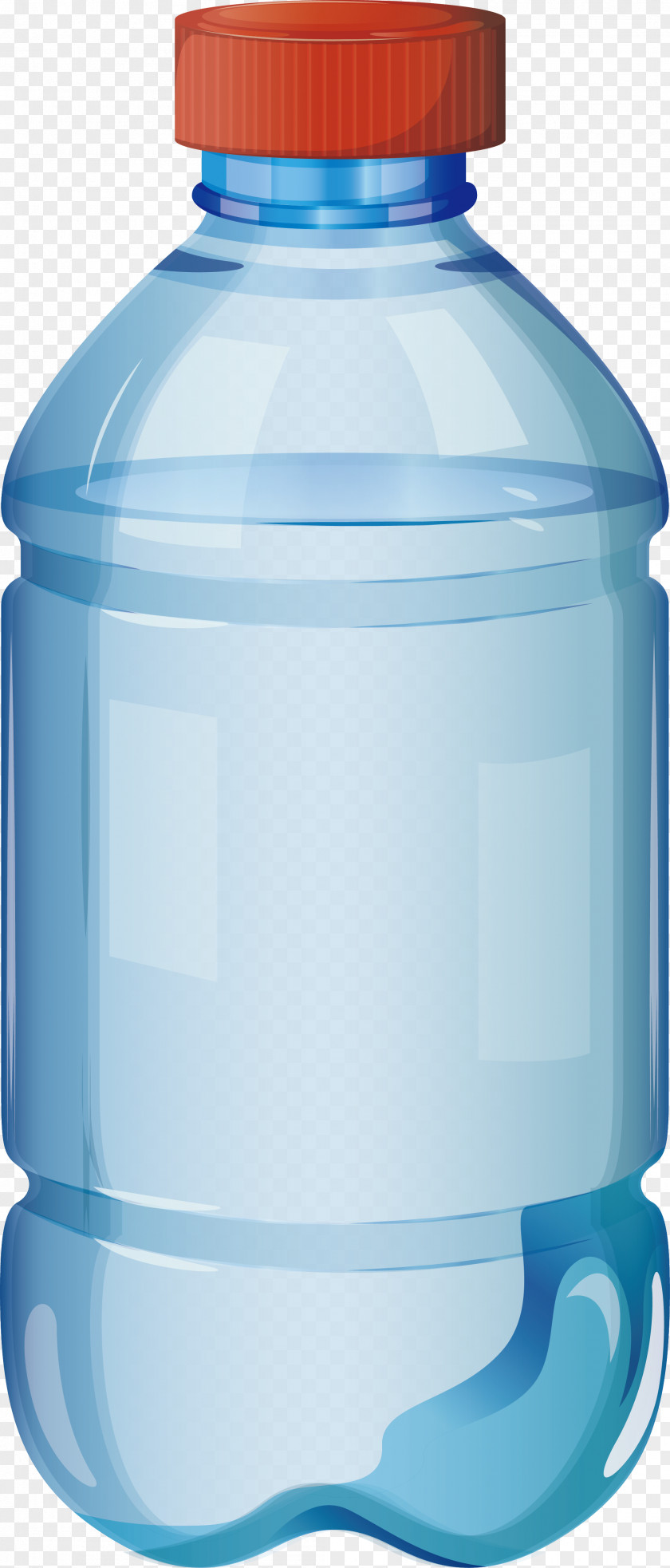 Blue Bottle Water Clip Art PNG