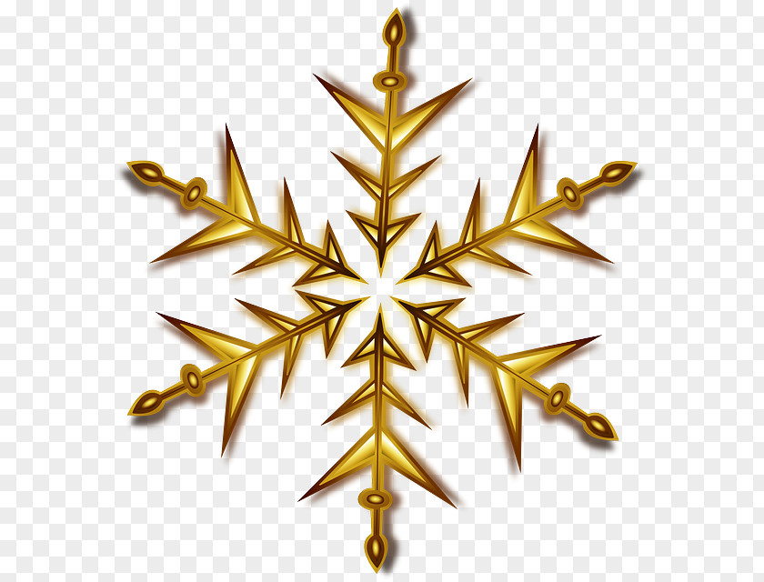 Christmas Gold Star Pic Snowflake Clip Art PNG