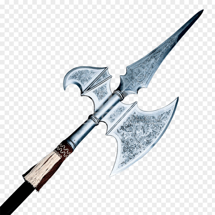 Halberd Middle Ages Pole Weapon Spear PNG