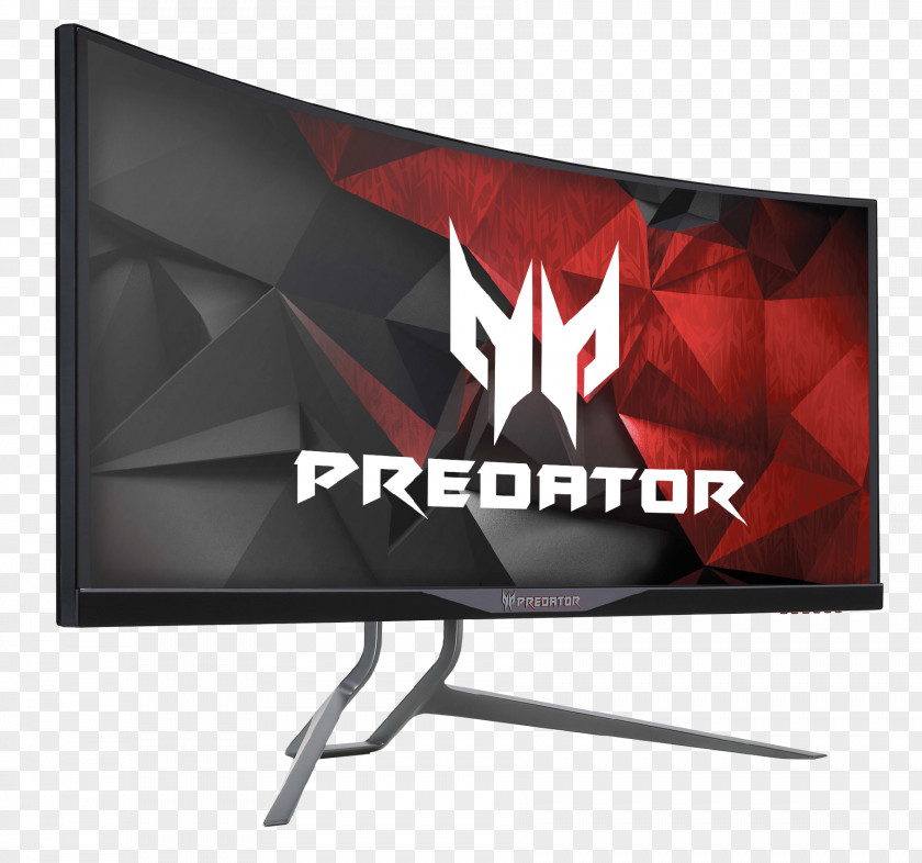 Laptop Predator X34 Curved Gaming Monitor Acer Aspire Nvidia G-Sync Computer Monitors PNG