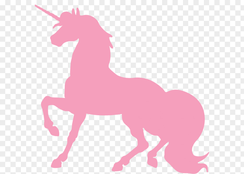 Unicorn Invisible Pink Silhouette Legendary Creature Clip Art PNG