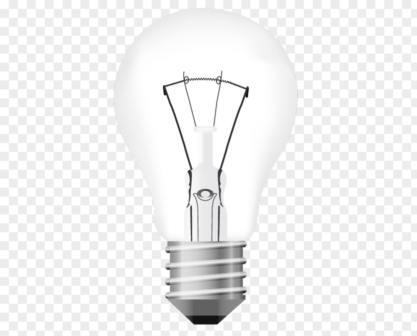 Vector Bulb Incandescent Light Incandescence Fluorescent Lamp PNG