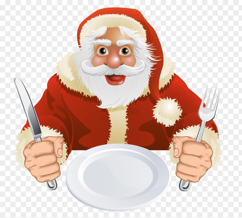 Cartoon Food Santa Claus PNG