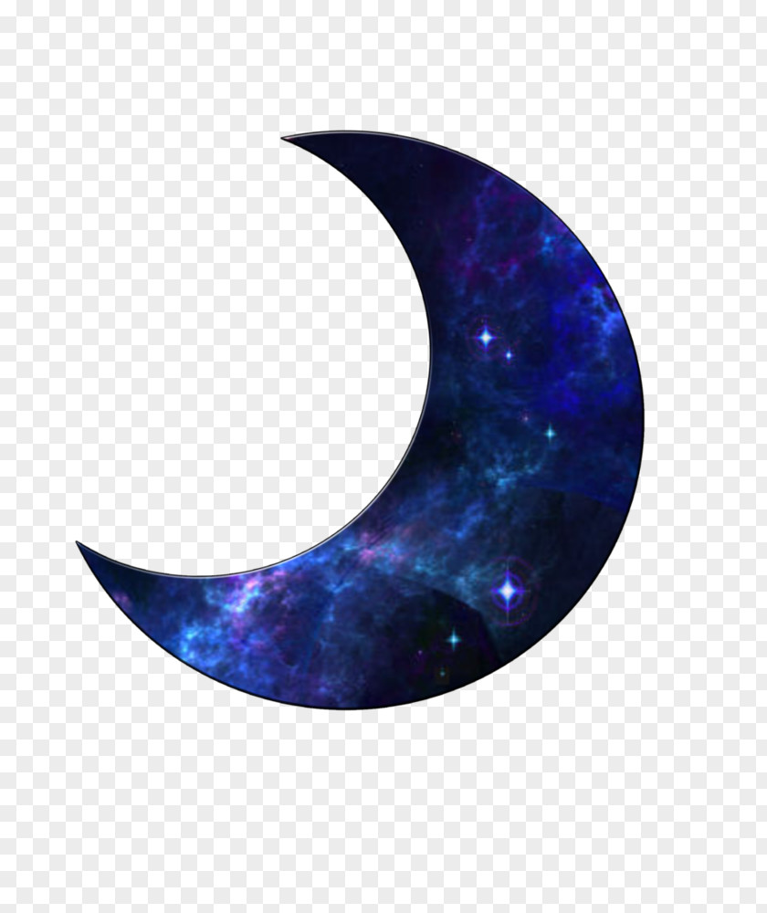 Crescent Moon Lunar Eclipse Phase Full PNG
