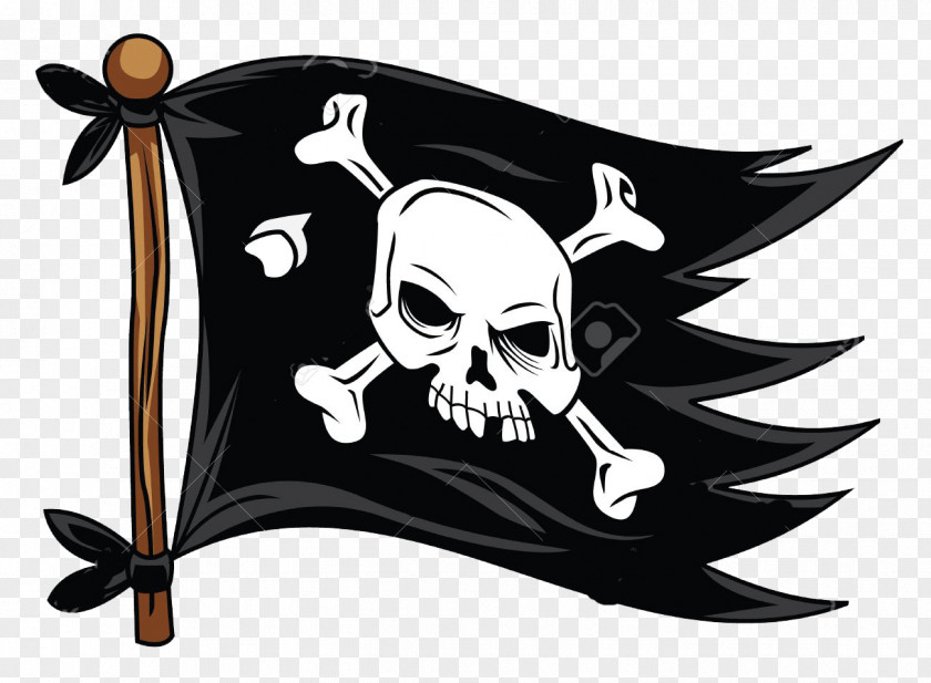 Flag Jolly Roger Piracy Royalty-free PNG