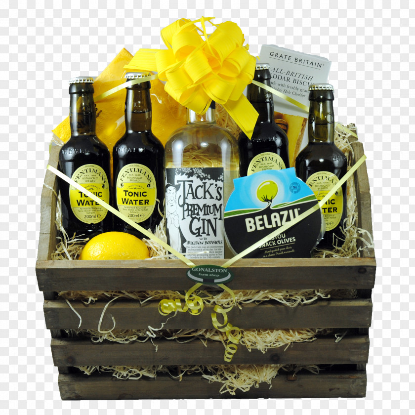 Gift Liqueur Food Baskets Hamper PNG