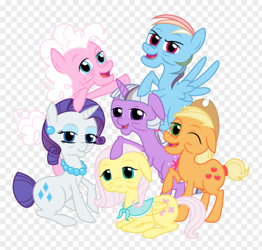 Grandma Pony Pinkie Pie Applejack Twilight Sparkle Rainbow Dash PNG