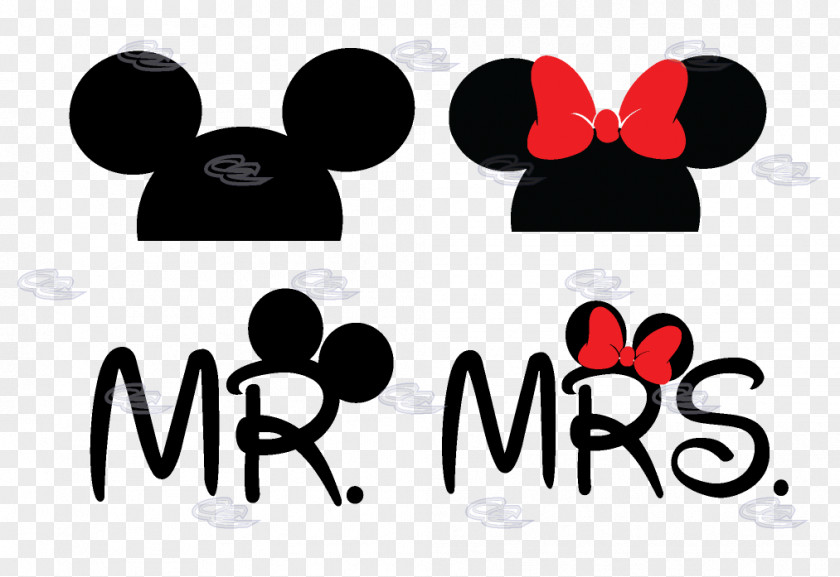 Mr Mickey Mouse Minnie T-shirt Hoodie Mrs. PNG