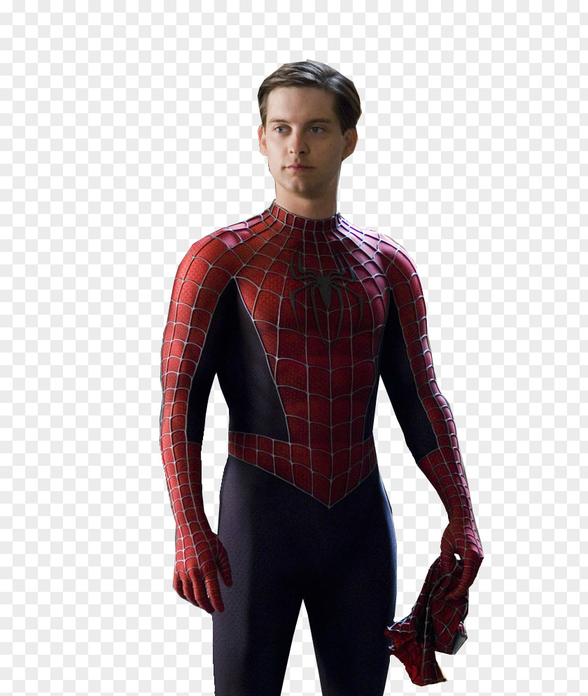 Peter Parker Tobey Maguire Spider-Man Actor Character Comics PNG