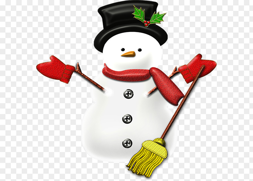 Snowman Christmas Day Santa Claus Illustration New Year Card PNG