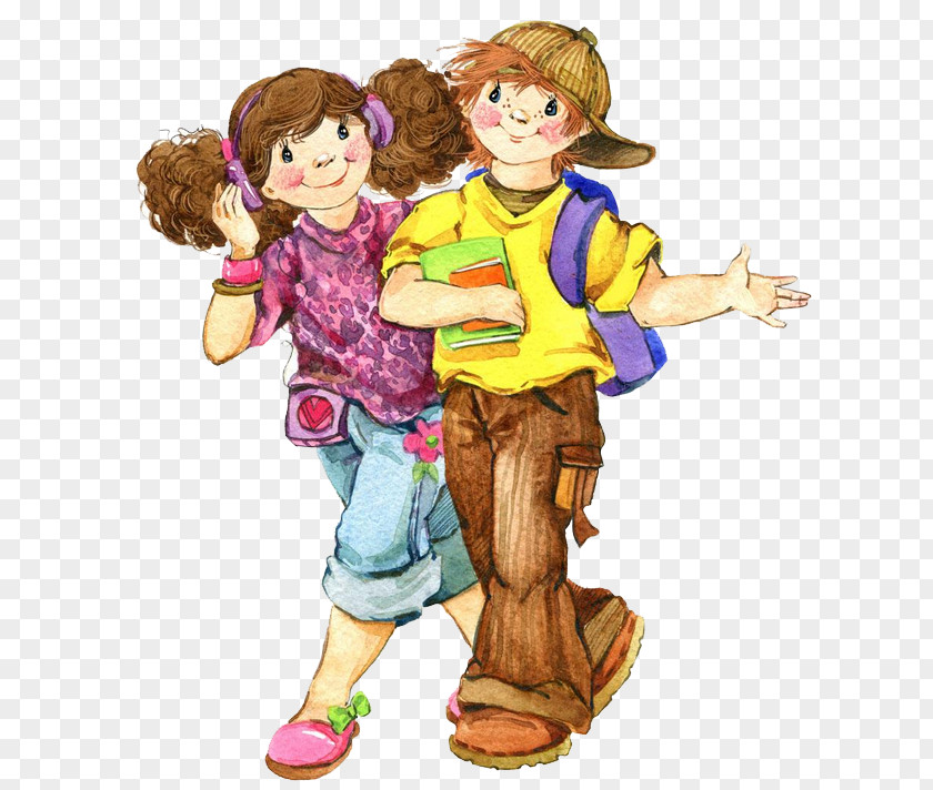 Young Men And Women Child Illustration PNG