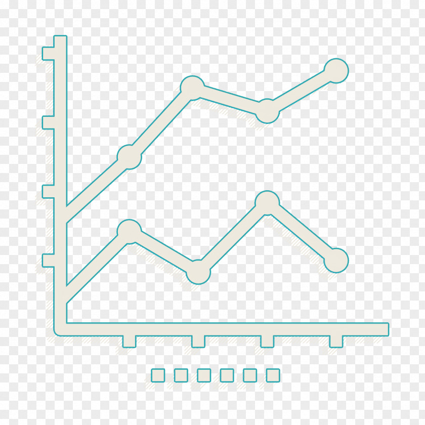 Business Icon Line Charts PNG