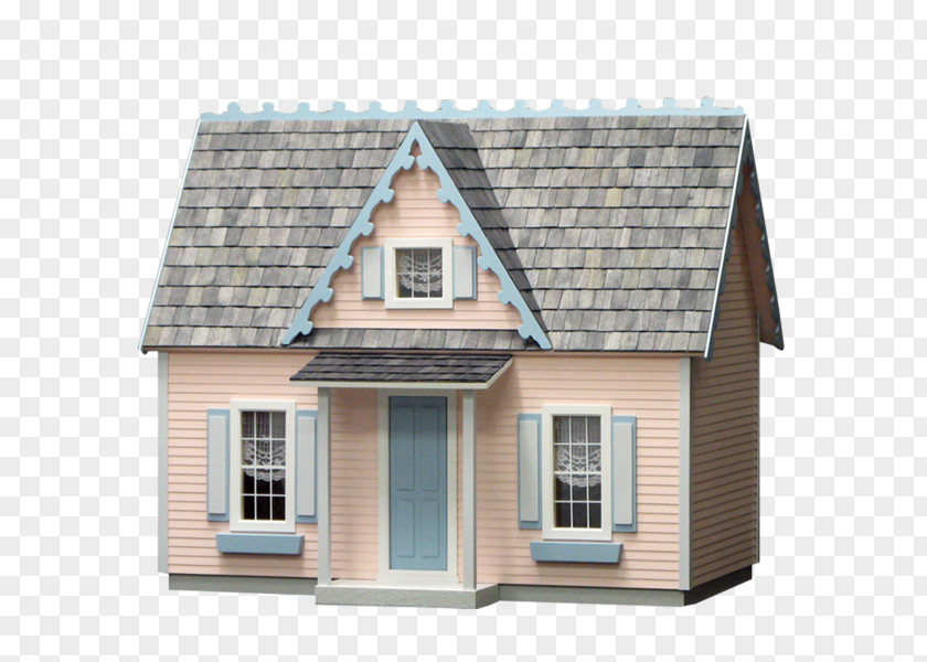 Cottage Dollhouse Victorian House Toy Barbie PNG