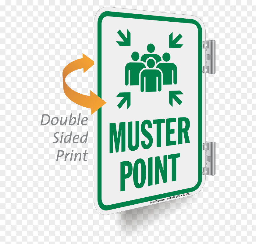 Double Sided Opening Sign Emergency Management Meeting Point Symbol PNG