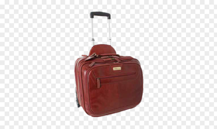 Luggage Baggage Leather Handbag Suitcase PNG