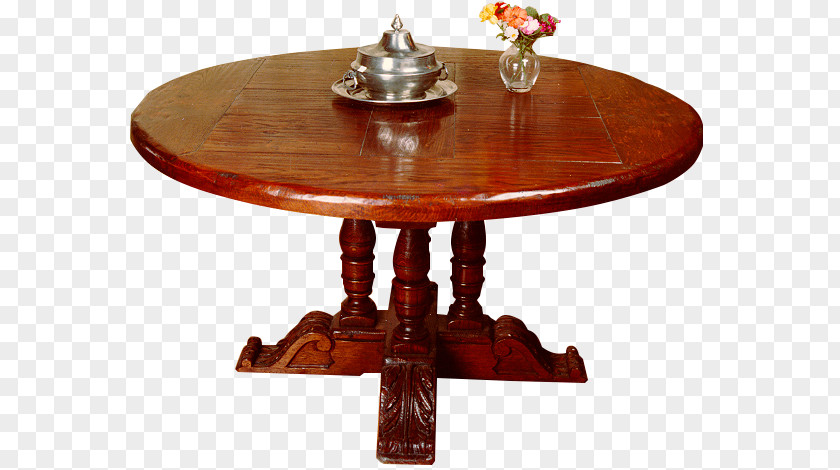 Table Ronde Louis XIII Style XIV Quinze Consola PNG