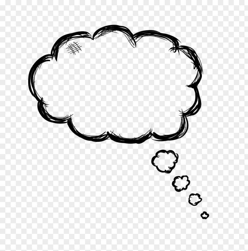 Thought Speech Balloon Clip Art PNG