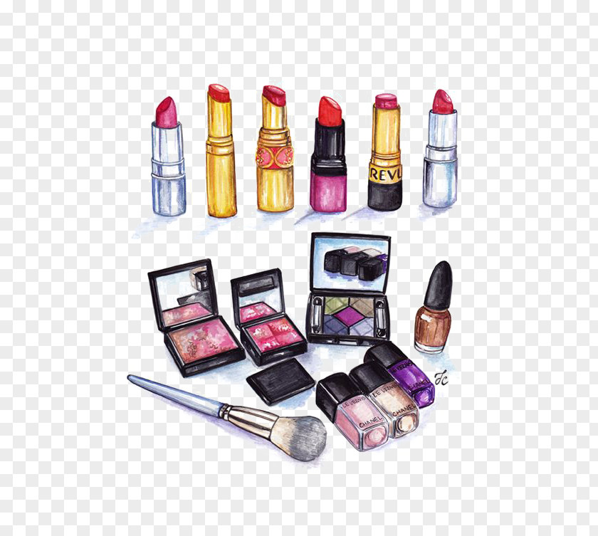Makeup MAC Cosmetics Drawing Lip Gloss Illustration PNG