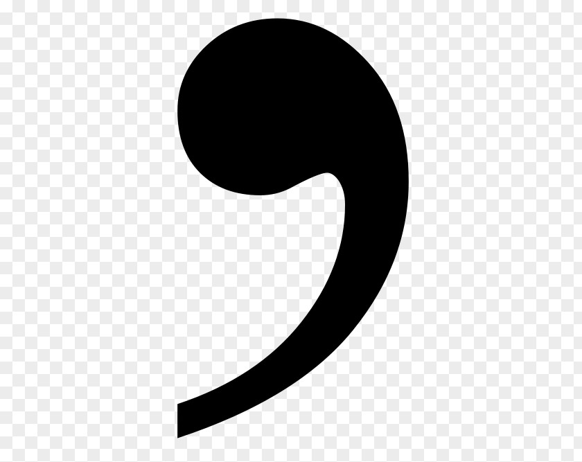 Punctuation Serial Comma Clip Art PNG