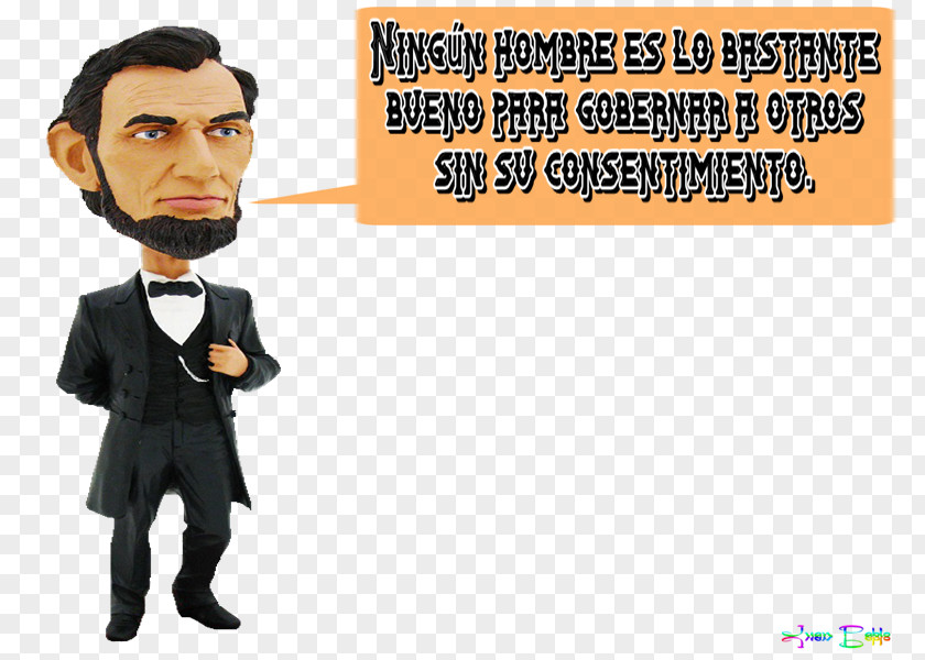 Abraham Lincoln President Of The United States Bobblehead Cartoon PNG
