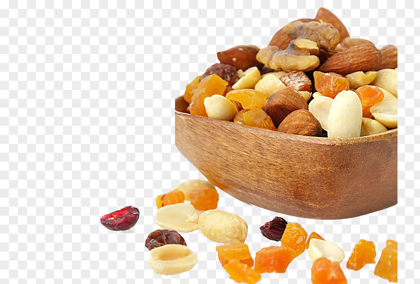 Juice Ginger Candy Dried Fruit Mixed Nuts Trail Mix PNG