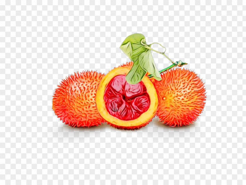 Lychee Superfruit Strawberry Cartoon PNG