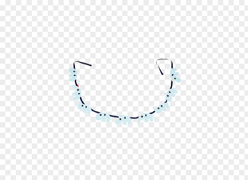 Necklace Garland Blue Jewellery Bracelet PNG