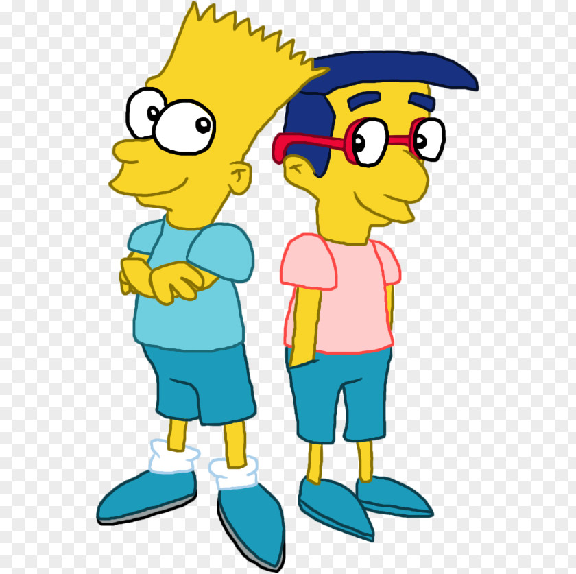 Season 1Bart Simpson Bart Milhouse Van Houten Bart's Friend Falls In Love The Simpsons PNG