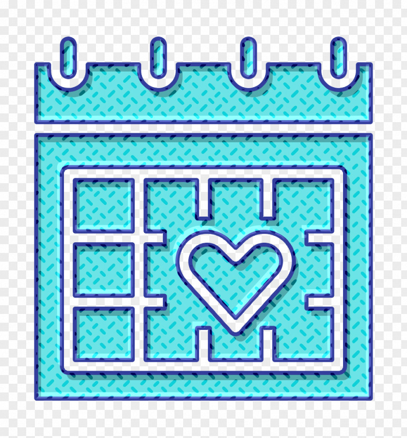 Wedding Day Icon Calendar PNG