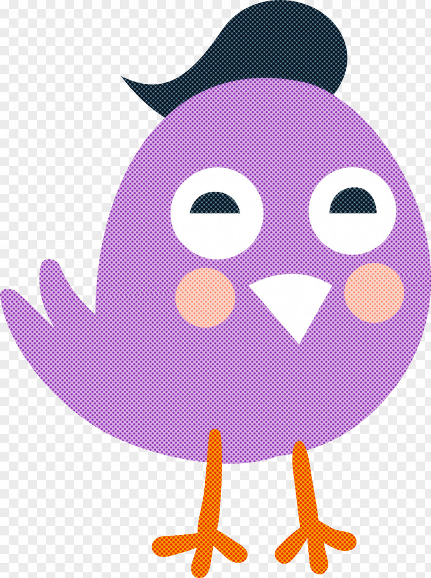 Beak Cartoon Purple PNG