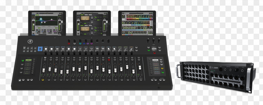 Digital Audio Mackie Control Surface Mixers Mixing Console PNG